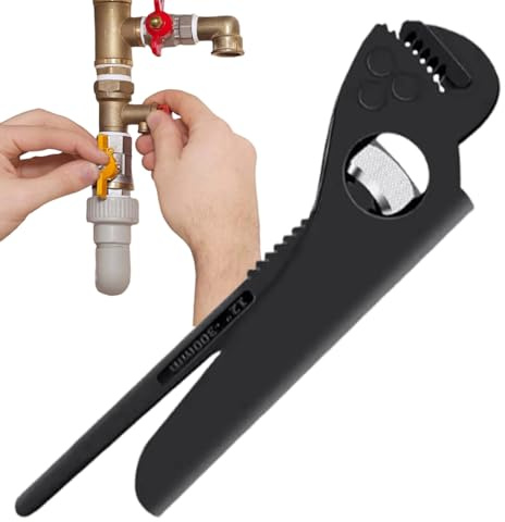 Alicates para bomba de agua - Tuerca de manguera para reparaciones, pinza para tubos con mordazas en V antideslizantes para fontanería, automóvil, industria, hogar y jardín