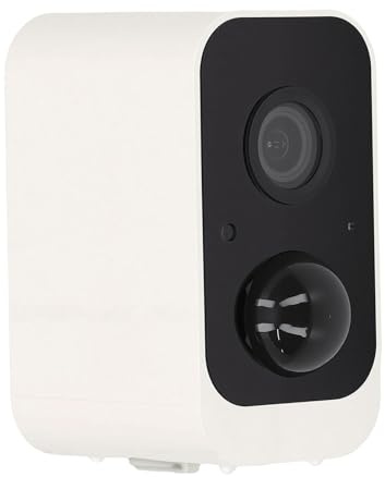 Jelquix Telecamera di Sicurezza Esterna Wireless 2K, Telecamera di Sorveglianza WiFi con Batteria da 5200 MAh, Rilevamento Movimento AI, Resistente Alle Intemperie IP66 e Controllo App, Ideale per la