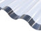 Ironlux - Plancha de policarbonato transparente ondulado gran onda - Espesor 0.9mm - 2000 x 1100 - Protección UV a 1 cara