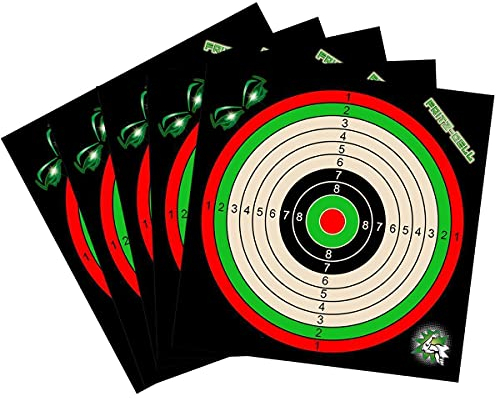 fritz-cell 900 Zielscheiben 14x14cm für Luftgewehr Luftpistole Airsoft und Kugelfang…