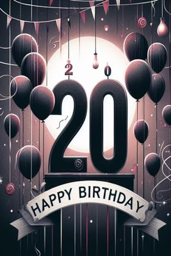 Gästebuch zum 20. Geburtstag | Freundebuch mit Fragen zum Ausfüllen | perfekt für jede Party (Gästebücher Geburtstag)