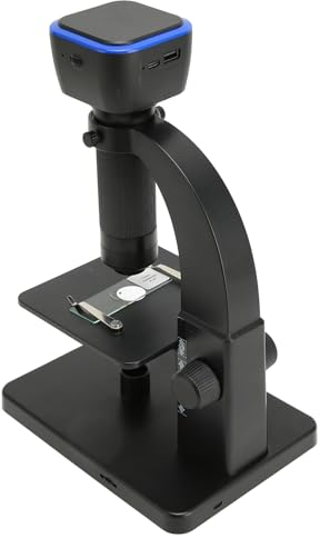 WiFi-Digitalmikroskop, Dual-Objektiv, 5 MP, 2000-fache Vergrößerung, Mikroskop für für für USB-Anschluss, Verstellbares Licht, Tragbar