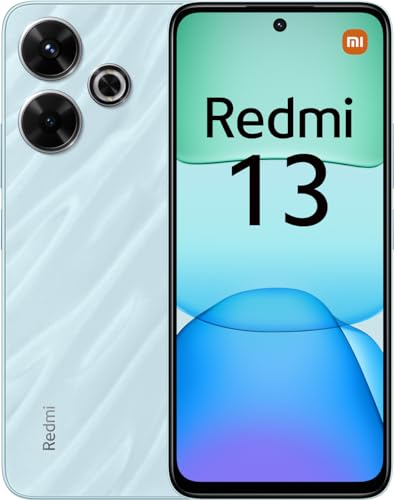 Xiaomi Redmi 13 8GB RAM 256GB ROM, procesador MediaTek Helio G91-Ultra, Camara 108MP Super-Clear, Pantalla Immersive 6.79 FHD+, 33W Fast Charging, bateria 5030mAh (typ) - Ocean Blue