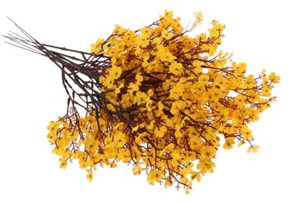 RORPOIR 8stücke Künstliche Schleierkraut-Blumen Gypsophila Bouquets Fake Blumen Hochzeit Dekoration Real Touch Blumensträuße Für Zuhause Und Party
