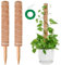 Tutores para Plantas Trepadoras, SproutMaven 2 Piezas 40CM Tutores para Monstera, Bastones de Tótem de Coco de 68cm, Tutor Monstera para Extensión de Soporte para Enredaderas e Monstera