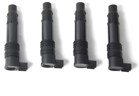 Motorrad Zündspulen-Set (4er Pack) für Suzuki GSXR 600 750 2001-2005, GSXR 1000 2001-2008, 33410-35F10 129700-4400 129700-4100 Moto Ersatz-Zubehörteile
