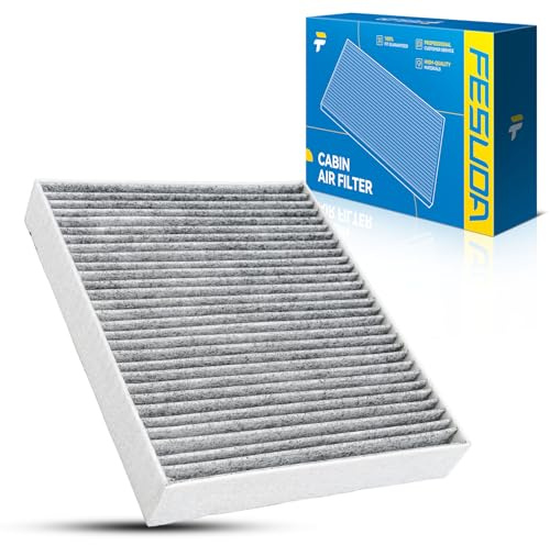 Fesuda CUK 2442 Innenraumfilter/Kabinenluftfilter, Pollenfilter mit Aktivkohle, für Pkw + Transporter, 1 Stück