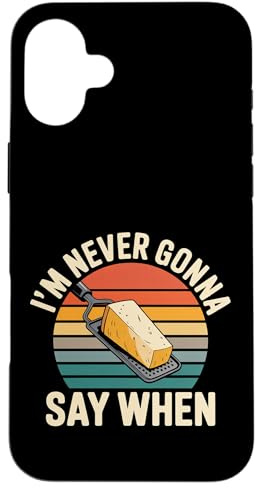 I'm Never Gonna Say When Parmesan Cheese Grater - Case for iPhone 16 Plus