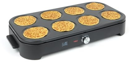FRITEL PM 2260 Crêpière Pancake Party - 8x15 cm - 1500W - Sans PFAS
