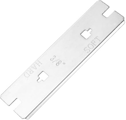 Fukaisu Adjustable Chainsaw Rake Depth Gauge 3/8, Stainless Steel Chainsaw Depth Gauge Tool Replacement Parts for Husqvarna 5056981-01N Compatibility with 73LP, 73VL (H42) Chains