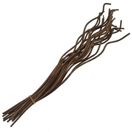 10Pcs Wavy Rattan Reed Diffuser Sticks, Natural Rattan Fragrance Aromatherapy Volatile Replacement Refill Essential Sticks (Brown)