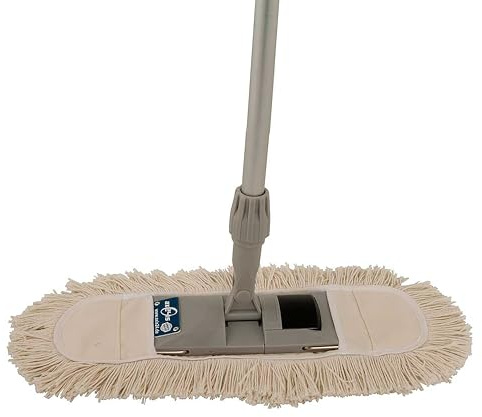 Axis Line Système de serpillère Easy de 40 cm, support pliable en métal, kit professionnel complet avec manche (40 cm)