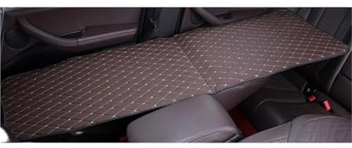 Luftbädd Bil Resesäng Bilsäng Co Driver's Bed Svamp Fällbar Baksäte Rese liggunderlag bilsäng(Brown)