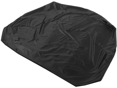 SHINEOFI Sandkastenabdeckung mit Kordelzug aus Polyester Einfache Installation Schwarzes Schutzcover für Quadratischen Sandkasten im Garten oder Hof