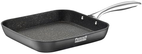 PINTINOX Gril grill ligne ST1 avec grille carrée 26 x 26 cm, pour toutes les plaques de cuisson, y compris l'induction.