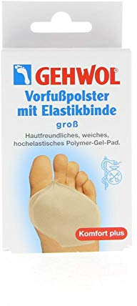 Gehwol Anti Druk Voorvoetkussen G In Elastische Bandage Gelkussen Art.102 681 500 Large 1stuks