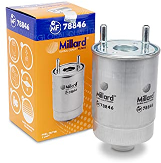 Millard Filters Filtro Carburante per Auto Millard MF78846 177x98x10x10 mm Global Quality