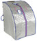 Sauna Portatile A Infrarossi, Sauna Domestica, Sauna Portatile A Infrarossi, Per 1 Persona, Box Sauna Interna, Riscaldatore Portatile 1000 W, Favorisce La Circolazione Sanguigna (d'argento)