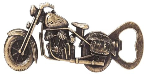 Cisixin Motorrad Flaschenöffner, Vintage Bier Flaschenöffner Metall Motorrad Flaschenöffner für Bar Party, Geschenke für Männer