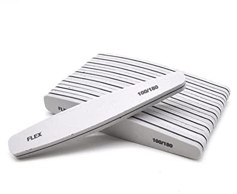 TYUTYU 5/10 Stück Diamant Nagel-Dateiblöcke Schwamm Nagellack-Puff-Schleifpuffer-Dateien 100/180 220/280 Polierwerkzeuge Maniküre (Color : Dark Khaki)