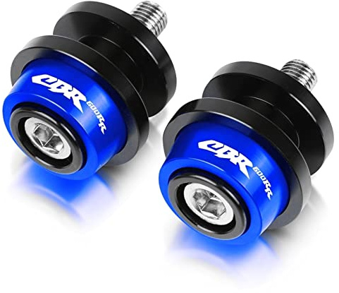 WHBQ Moto para H-Onda CBR 600 RR CBR 600RR CBR600rr 2003 2004 2005 2006 2007 M8 Deslizadores De Basculante Carretes Soporte Bobinas CNC Aleación De Aluminio Marco Soportes (Color : 4)