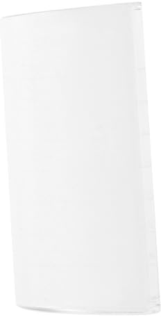 NOLITOY pour Extensions de Cils en Verre Transparent Facile à Nettoyer Manipuler Support Forme Arc pour Salon de Beauté et Pose Individuelle