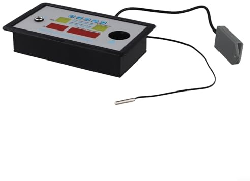 HanOaki Thermostat numérique 12 V pour incubation des œufs de poule, canard, oie, avec minuteur, alarme de température et affichage de l'humidité ZFXW9002