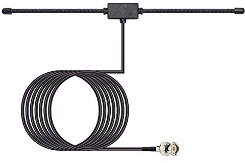 Bingfu Antenne Scanner Police 20-1300 MHz - Support Adhésif BNC Antenne Dipôle Mâle pour Véhicule Radio-Amateur et Mobile - Compatible avec Uniden Bearcat Whistler Radio Shack