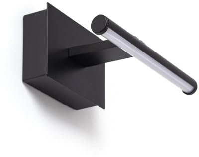 LEDKIA LIGHTING Aplique para Cuadros LED 1.6W Slimlight con Batería Negro Mate