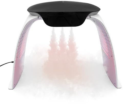 7 colori Fotone PDT luce ringiovanimento della pelle spettrometro aria calda nebbia fredda strumento di bellezza Touch Screen LED rimozione delle rughe Anti-Aging Salon Spa Elitzia ETLED01