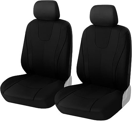 JNNJ Complet Housses De Siège Voiture, Siège Auto Respirant Antidérapant, Housses Siège Avant Et Arrière Voiture Universelles, Voiture Accessoire Interieur Universelle Housses De Sièges(Deux Places)