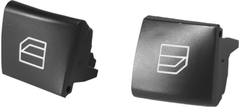 GEEANDLY 2x Interruptor de botón Mando Elevalunas Botonera A1698206410 A2518300390 A2518300590 2518300090 Compatible para Clase A W169 Clase B W245 ML W164 R W251 GL X164