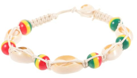 GALPADA 3st Perlen-anhänger Hawaiianische Muschelkette Fußkettchen Für Damen Schlüsselbeinhalsketten Bunte Halskette Perlenkette Für Damen Strand Halsketten Perlenketten Für Damen