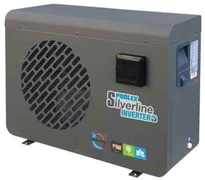 POOLEX Pompe à Chaleur Piscine - Silverline Inverter 105 - Réversible de