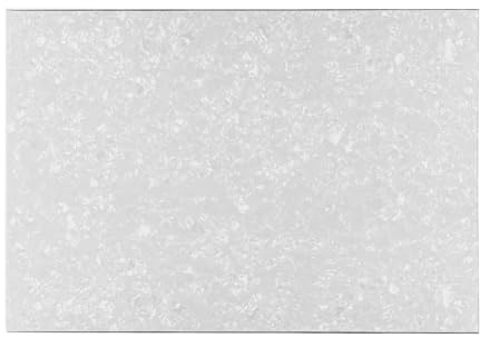 FLEOR Blanko-Pickguard-Material für E-Gitarre, Schlagbrett-Platte zum individuellen Zuschneiden für ST-, TL-, TE-, Bass- und E-Gitarren, 4-lagig, Weiß-Perlmutt