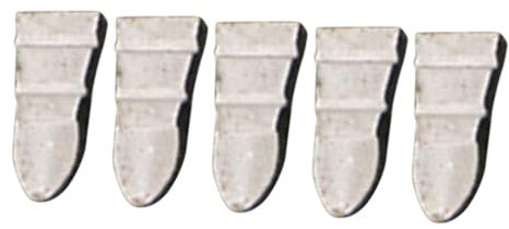 HEMOTON 5pezzi Cunei in Acciaio Per Manici Connettori Per Martelli Compatti Accessori Da Giardinaggio Per Rinforzo Fornitura Di Sicurezza Per Utensili Adattatore Per Manico