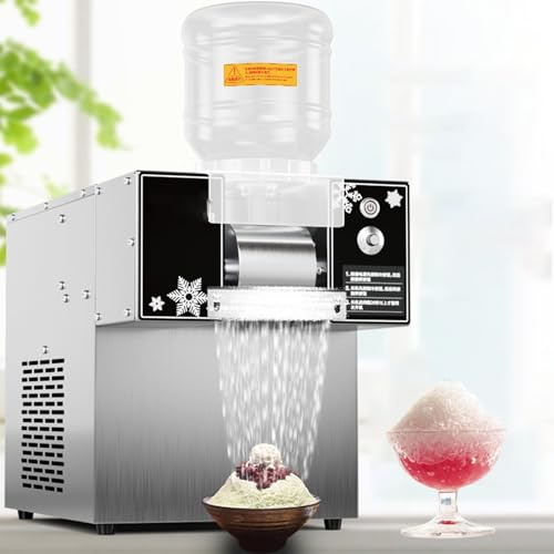 Sunseota Machine à Glace Flocons, Machine à glaçons Flocons européenne,Machine a Glace pilée， Machine coréenne Bingsu, Machine à glaçons Flocons, Machine mécanique