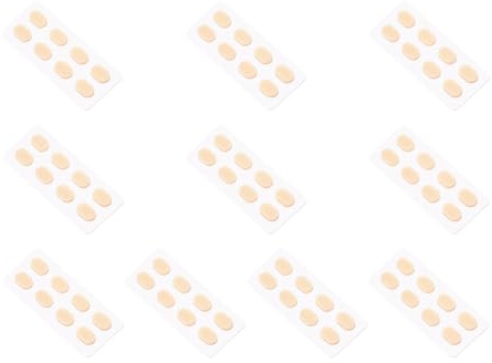 Arroopu Eyeglass Nose Pads - Glasses Support Nose Pads Soft Foam,40 Pair Self-Adhesive Sunglasses Nosepads Grips for Reading Travel Working Sports Makeup Commuting