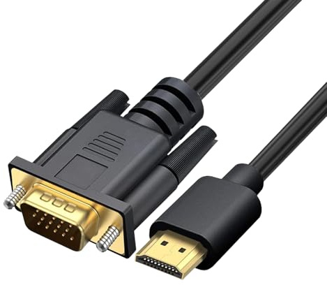 Weiara Cavo Di Conversione Da HDTV A VGA Convertitore Video Ad Alta Definizione Cavo Adattatore Ad Alta Definizione