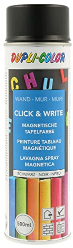 Dupli-Color click und Write Magnetische Tafelfarbe, 1 Stück, Schwarz, 447174