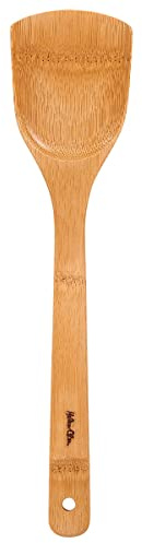 Helen’s Asian Kitchen Natural Bamboo Stir Fry Spatula and Wok Tool, 13.5-Inch