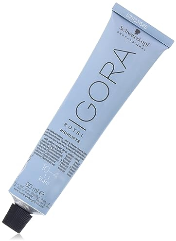 Schwarzkopf IGORA Royal Highlifts permanent creme Color 10-4, 1er Pack (1 x 60 ml)