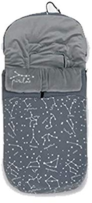 Pirulos Velour Constelación - Saco carro, color gris