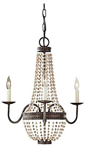 Murray Feiss F2755/3PBR Charlotte 3 Light Chandelier, Peruvian Bronze ..#from-:alicelittleshoponline ,ket252182250661523