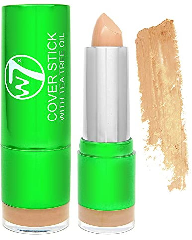 W7 Cover Stick with Tea Tree Oil Concealer - Light/Medium by W7