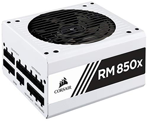 Corsair CP-9020188-UK 750 W RM850x Fully Modular ATX Power Supply - White