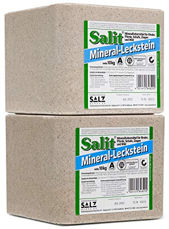 Paradies Pool GmbH Salit Mineral Leckstein Steinsalz 20kg