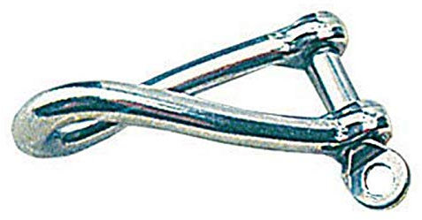 Osculati Gehdreter Schäkel aus VA-Stahl in Mikrofusion 6 mm