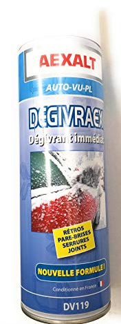 DSTOCK60 – Desenrollador de parabrisas DEGIVRAEX Aerosol 650 ml / 400 ml net