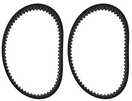 Create idea 2pcs HTD201-3M Courroie d'entraînement Rabot en Caoutchouc 2610389040 Compatible pour 1500 1500H